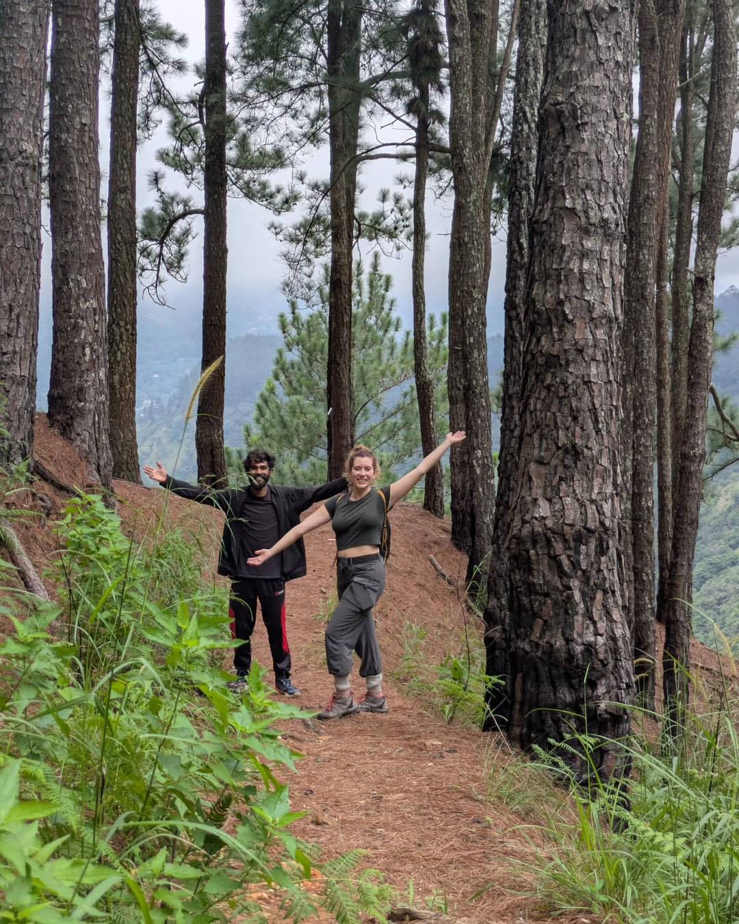 33-Lost in the mist, surrounded by silence, and guided only by the beauty of the wild. #EcoWildGlampingBambarakanda #MistyMornings #ForestRetreat #NatureLovers #WildSriLanka Eco Wild Glamping Bambarakanda – Eco Tourism Hospitality Project